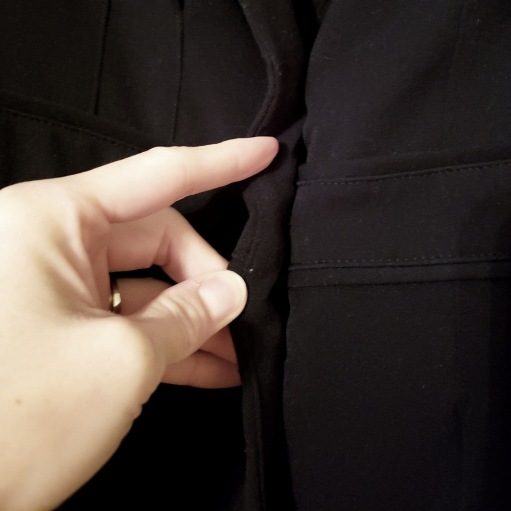 Elle women's size 8 black blazer - Picture 8 of 11